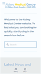 Mobile Screenshot of abbeymc.co.uk